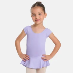 So Danca Christabel Girls Short Sleeve Ballet Dress with Bow