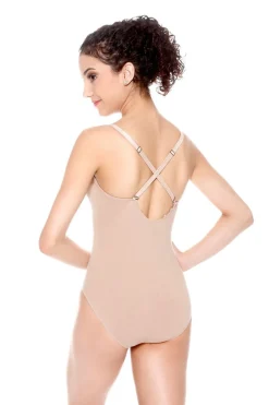 So Danca Cotton Camisole Nude Leotard Undergarment