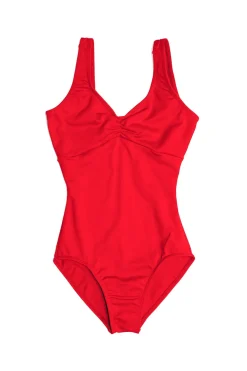 So Danca Edda Emprie Waist Tank Leotard with Shelf Bra