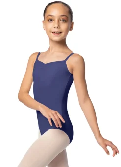 So Danca Girls Pinch Front Camisole Ballet Leotard with Adjustable Straps