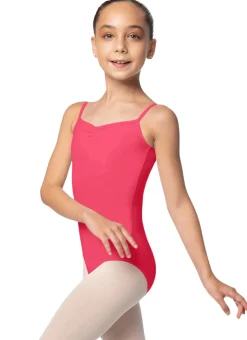 So Danca Girls Pinch Front Camisole Ballet Leotard with Adjustable Straps