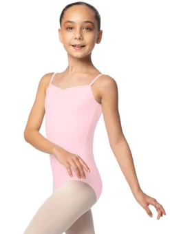 So Danca Girls Pinch Front Camisole Ballet Leotard with Adjustable Straps