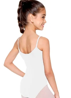 So Danca Girls Pinch Front Camisole Ballet Leotard with Adjustable Straps