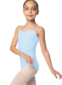 So Danca Girls Pinch Front Camisole Ballet Leotard with Adjustable Straps