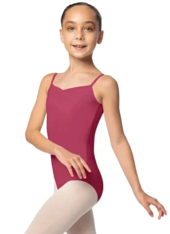 So Danca Girls Pinch Front Camisole Ballet Leotard with Adjustable Straps