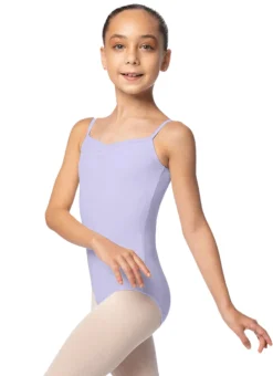 So Danca Girls Pinch Front Camisole Ballet Leotard with Adjustable Straps