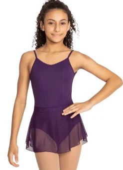 So Danca Girls Pull On Mesh Ballet Skirt