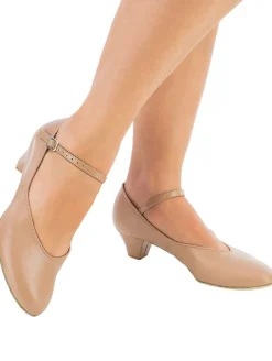 So Danca 1.25" Heel Flexible Sueded Character Shoe Womens