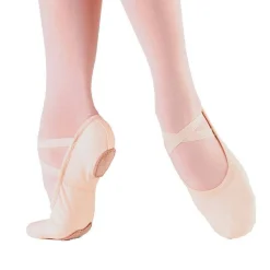 So Danca Light Pink Bliss Canvas Split Sole Ballet Shoe Adult