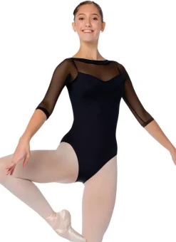 So Danca 3/4 Long Sleeve Leotard