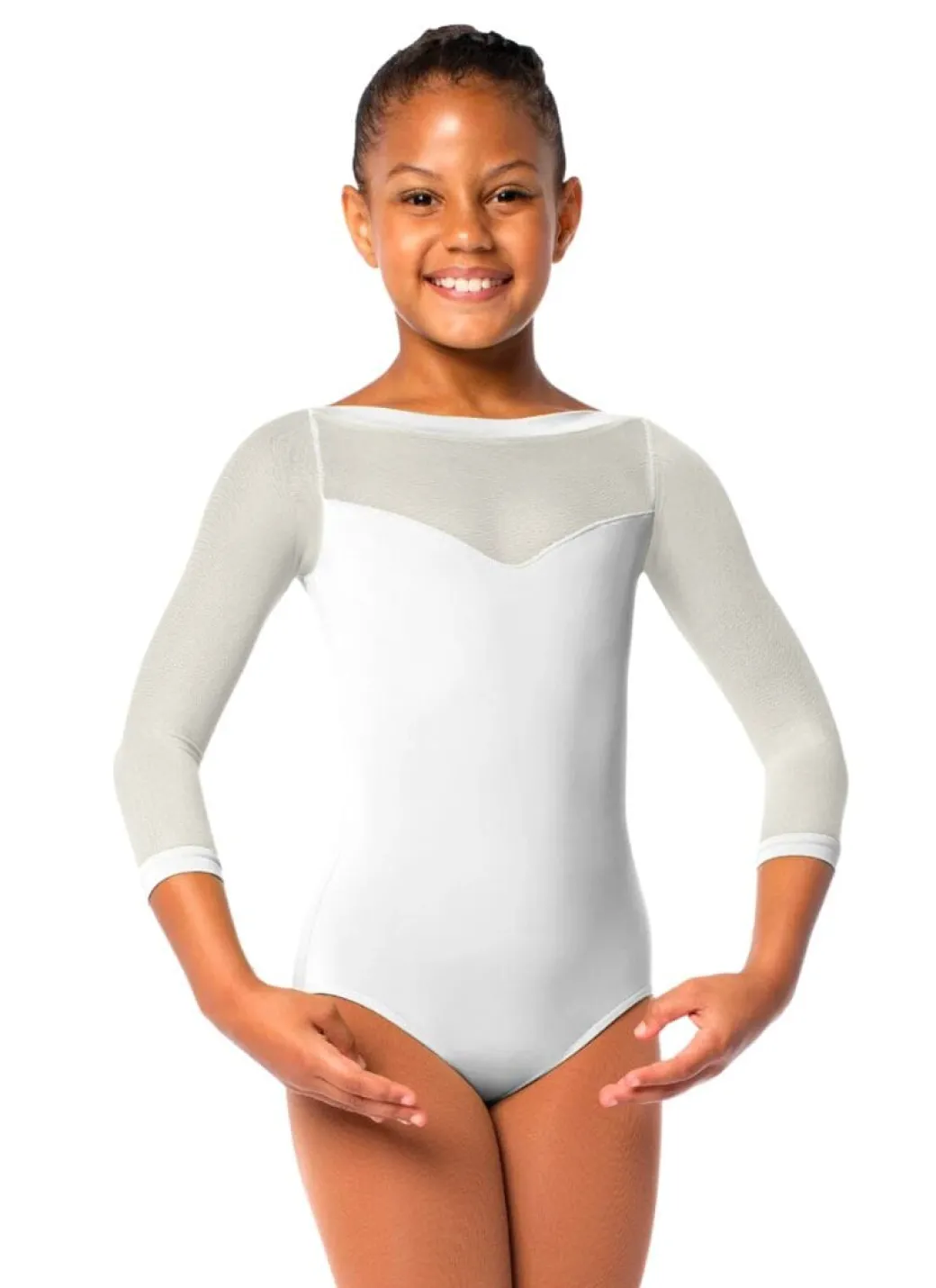 So Danca 3/4 Long Sleeve Leotard
