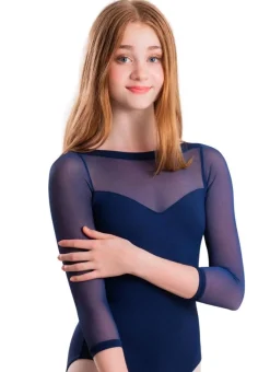 So Danca 3/4 Long Sleeve Leotard