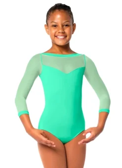 So Danca 3/4 Long Sleeve Leotard