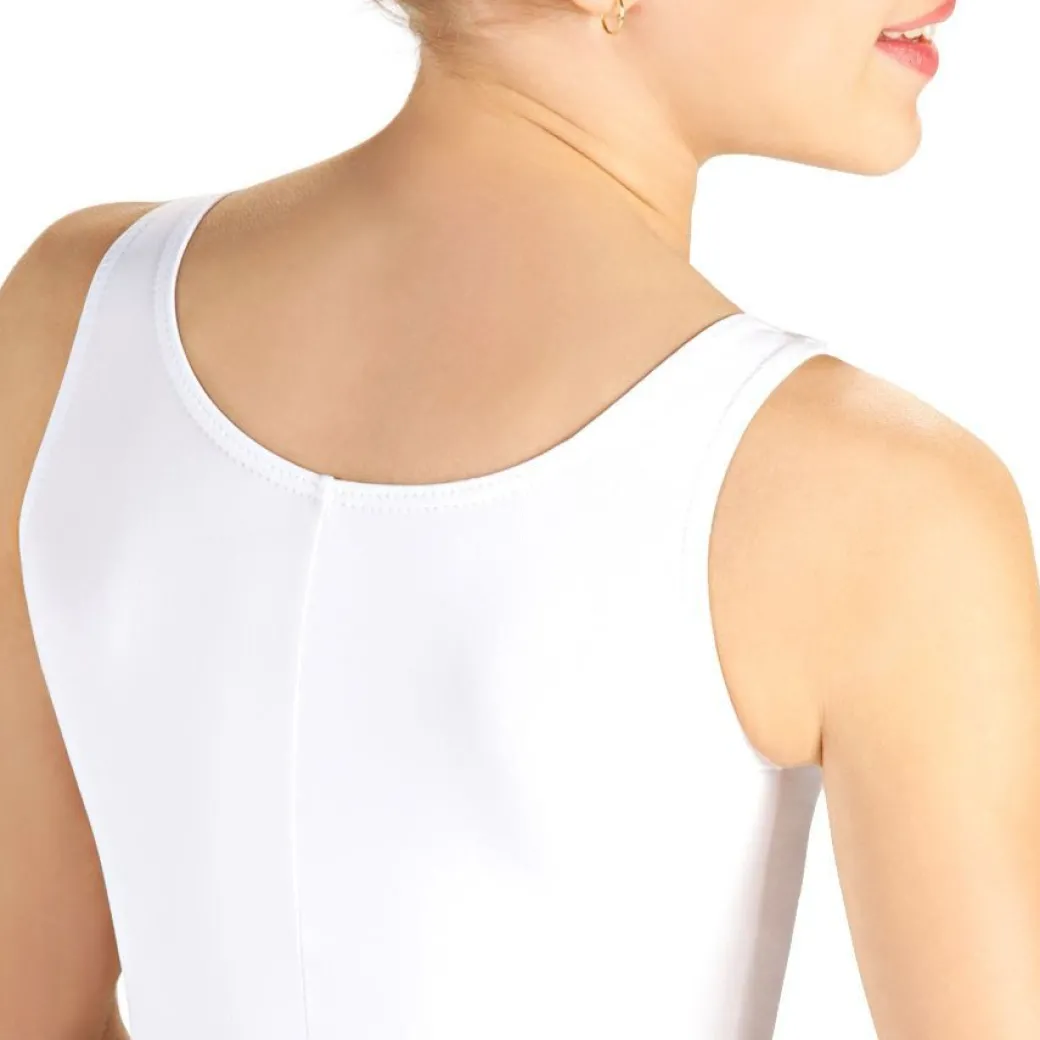 So Danca Microfiber Pinch Front Tank Leotard Child
