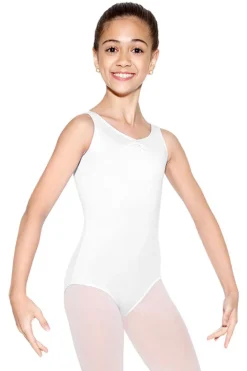 So Danca Microfiber Pinch Front Tank Leotard Child