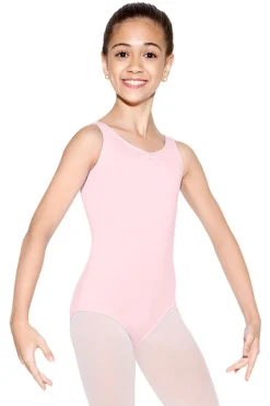 So Danca Microfiber Pinch Front Tank Leotard Child