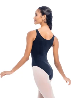So Danca Microfiber Pinch Front Tank Leotard Adult