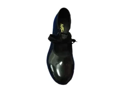 So Danca Snap Buckle Girls Patent Tap Shoe With Ties Child