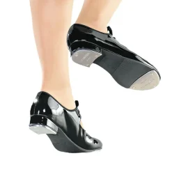 So Danca Snap Buckle Tap Shoe With Ties Adult