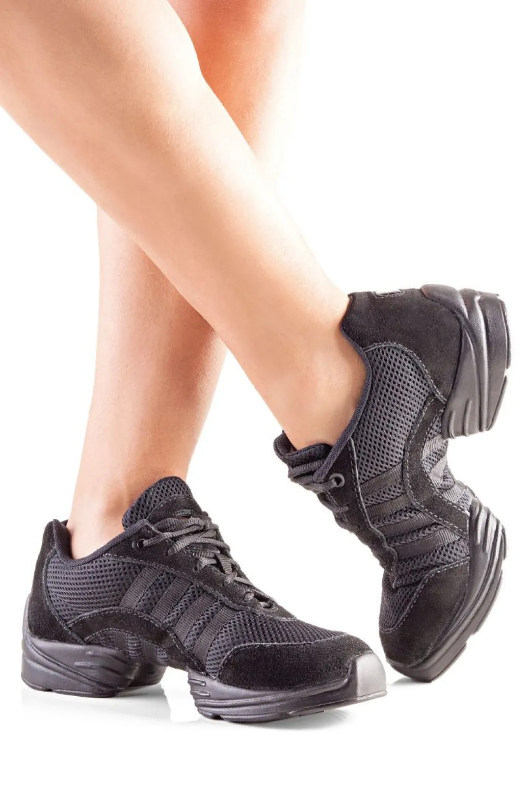 So Danca Split Rubber Sole Dance Sneaker Adult