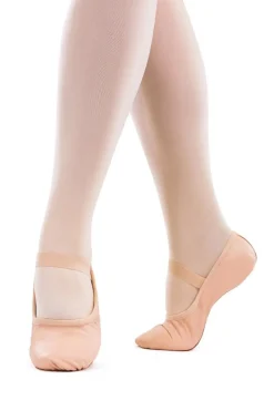 So Danca Stretch Leather Ballet Shoe Pink Child