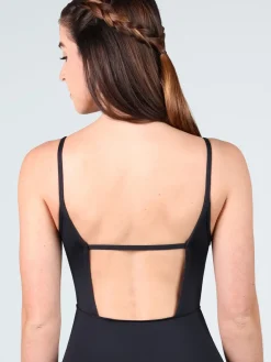 Suffolk Macaron Square Back Camisole Leotard