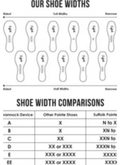 Suffolk Reign Pointe Shoe Standard Shank