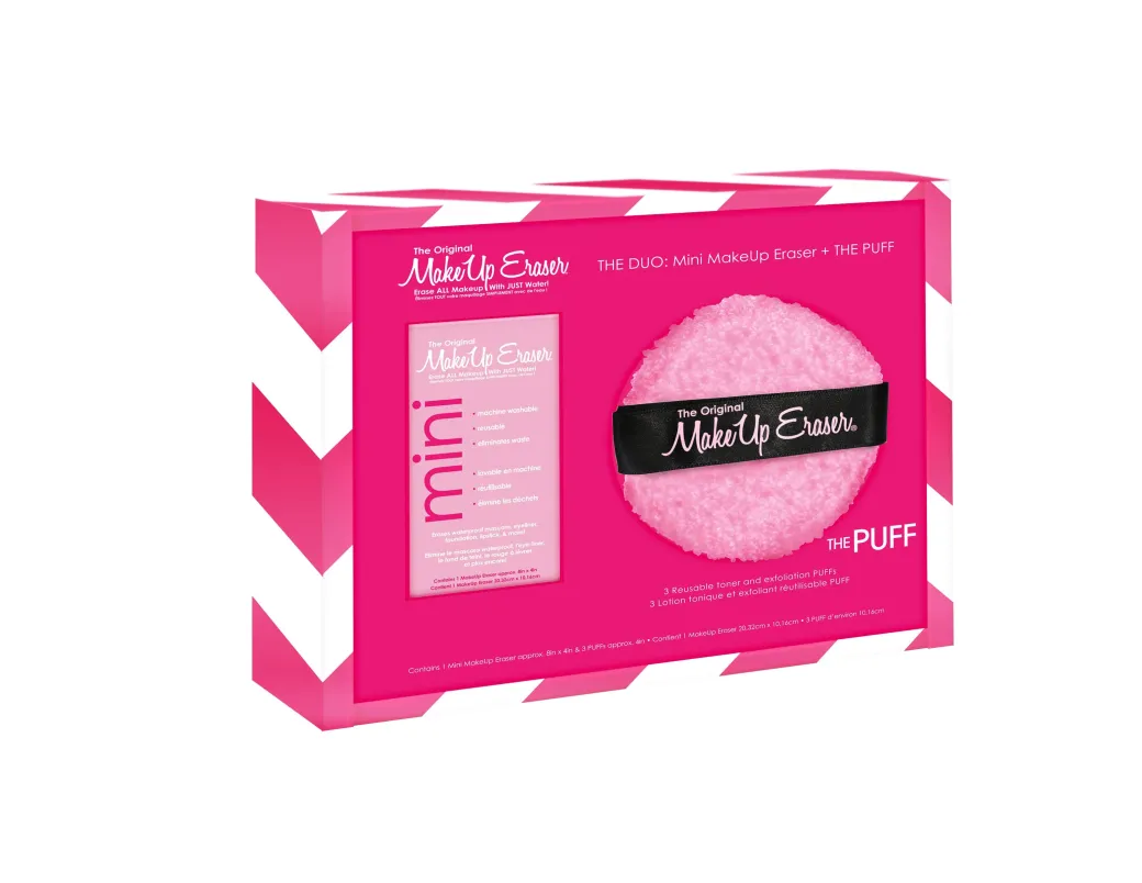 THE DUO: Mini MakeUp Eraser + THE PUFF