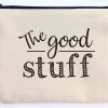 The Good Stuff Zipper Pouch