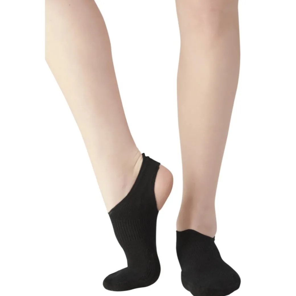 The Alpha Shock with Traction Half Sole Dance Sock
