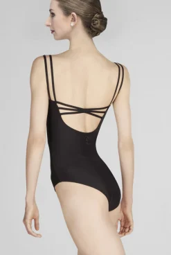 Wear Moi Mauve Double Strap Camisole Leotard