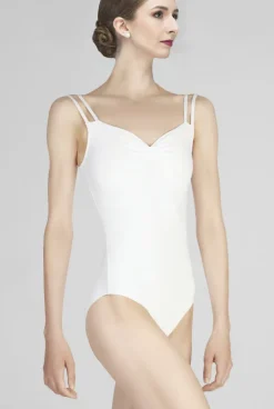 Wear Moi Mauve Double Strap Camisole Leotard