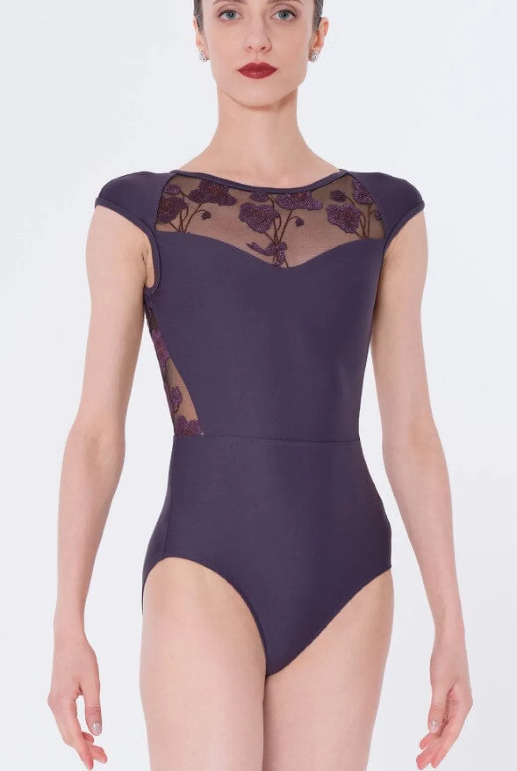 Wear Moi Muscari Cap Sleeve Leotard Adult
