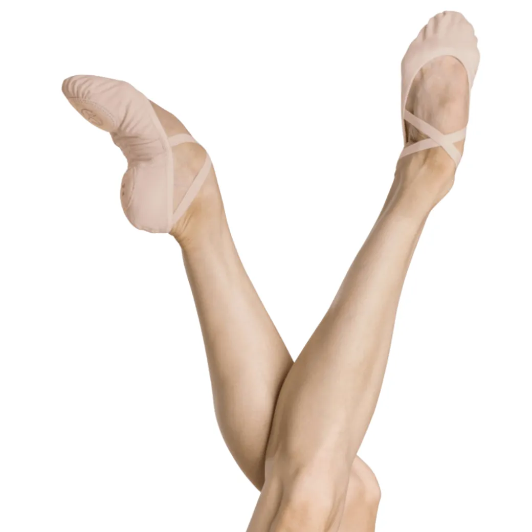 Wear Moi Split-Sole Stretch Canva Ballet Shoe